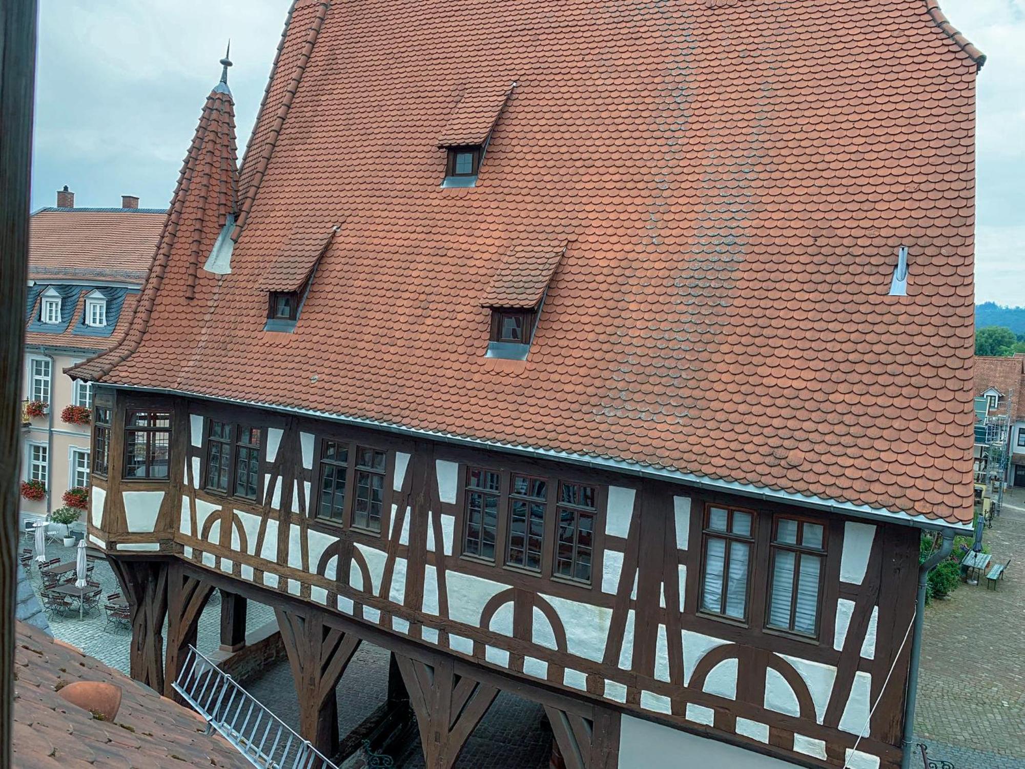 Apartment Am Historischen Rathaus Michelstadt Exterior photo